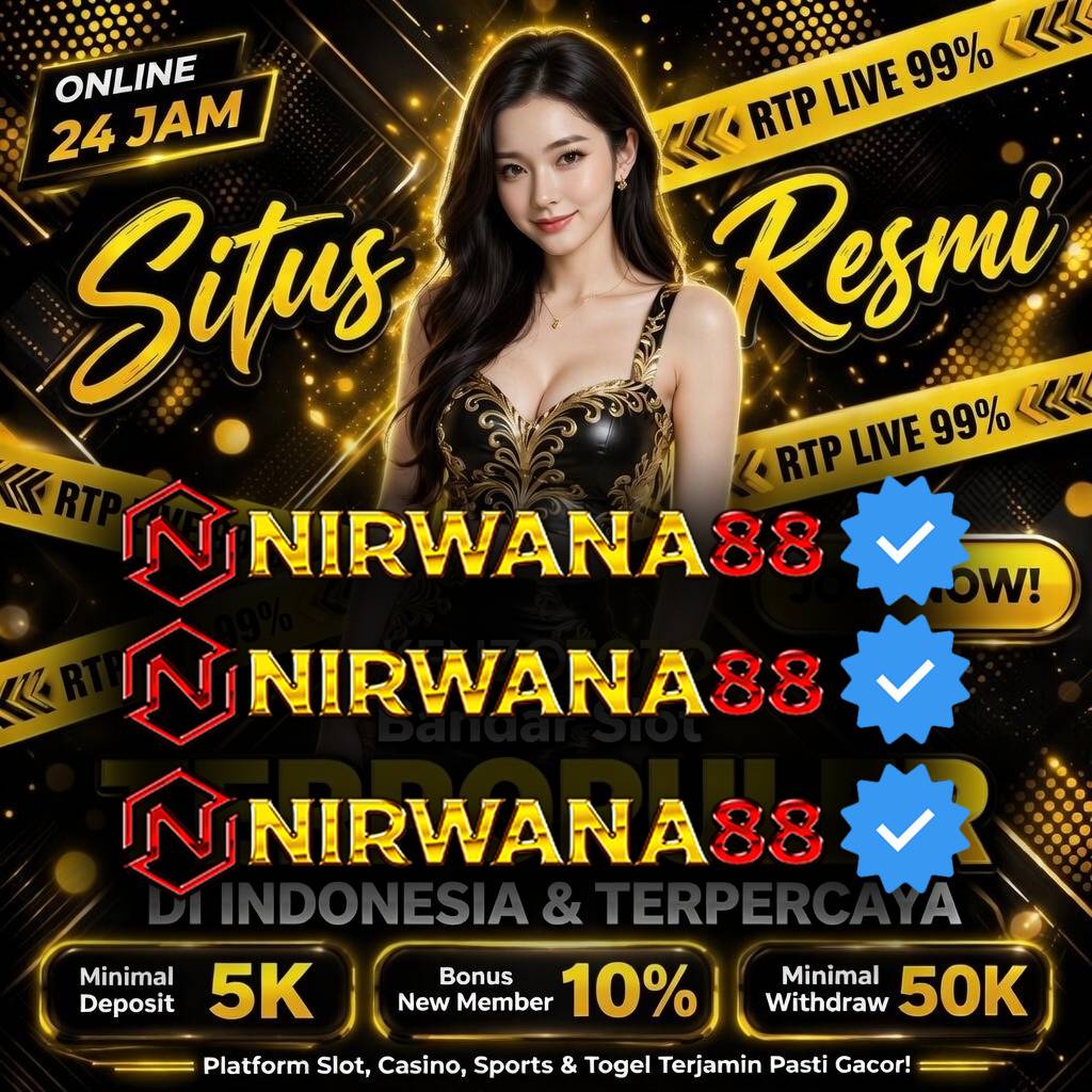 BANDAR SITUS SLOT ONLINE TERBAIK DENGAN BONUS 100% MELIMPAH
